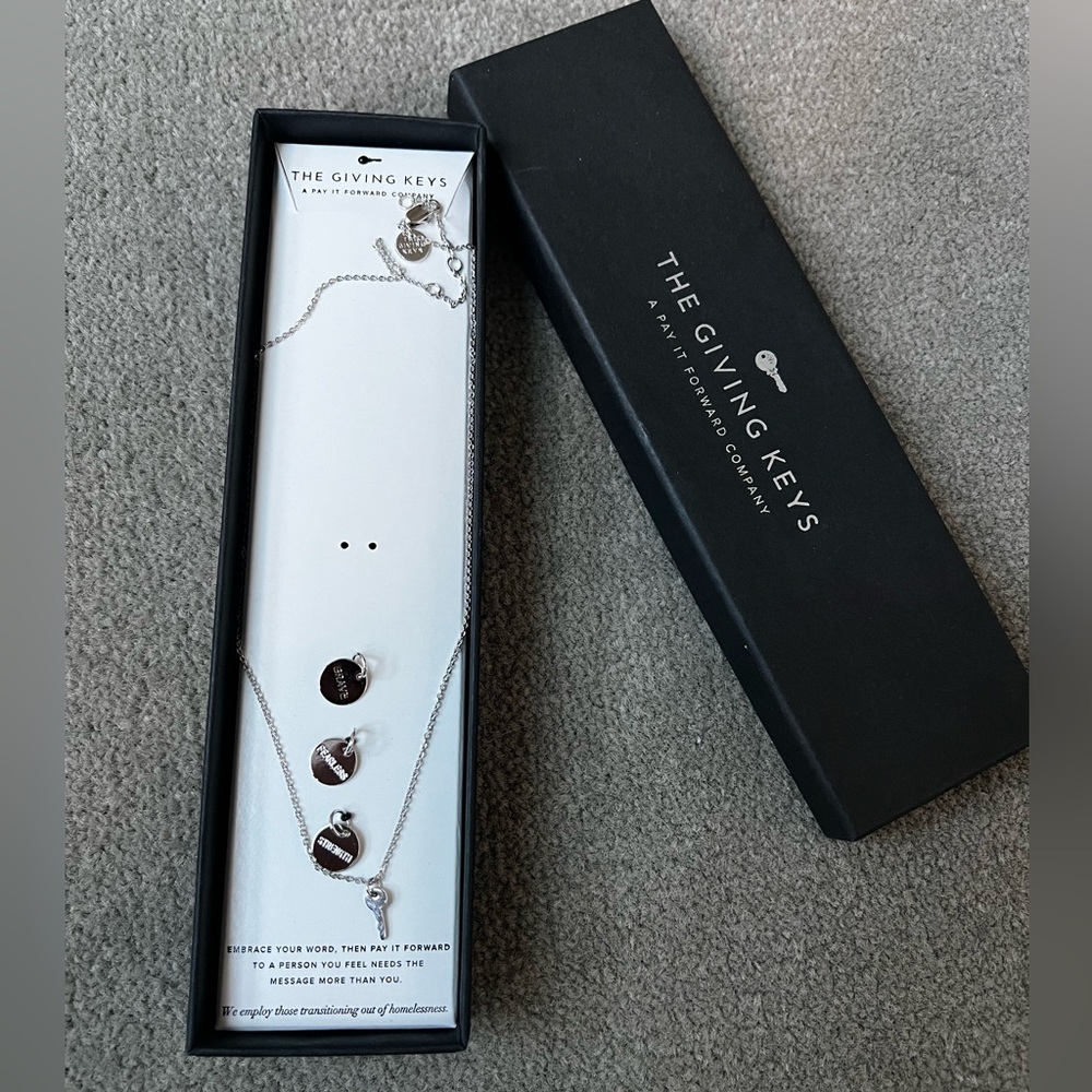 The Giving Key Necklace and Charms